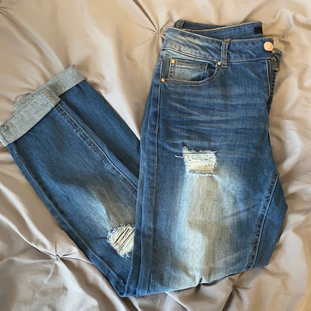 Distressed mom Jean